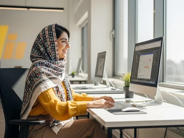 سادگی، اما در عین حال حرفه ای